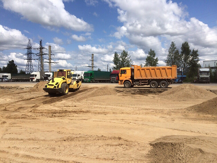 Строительство дорог в Москве и Московской области